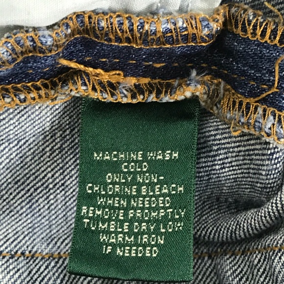 Lauren Jean Co Straight Leg Jean Size 8 Women Blue - Picture 8 of 8